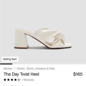 Everlane block heel twist